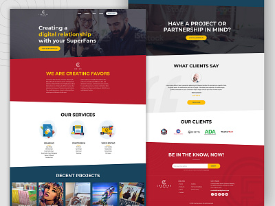 Digital Service desktop flat home index landing ui ux weblayout webmockup website