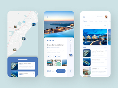 Travel and Booking App 2020 trend app application design flat ios ios app minimal mobile mobile app mobile design trending trends ui ux