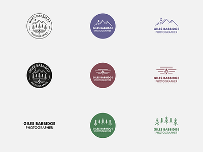 Logo design system for photographer brand identity branding illustration logo logo design