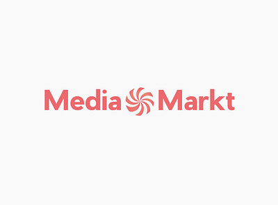 MediaMarkt (Redesign) branding caramel illustrator logo logo design logotype markt media mediamarkt rebrand red redesign