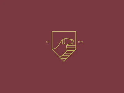 Yorkshire | badge logo animal logo badge branding classy logo dog logo logodesign premium logo shield vector