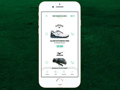 Golf store UI concept clothing design golf interface sport sports store ui ui ux ui design uidesign uiux web