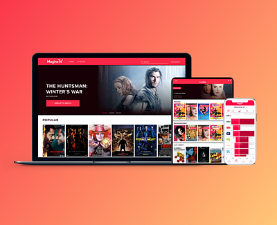 Streaming app for TV and Movies streaming