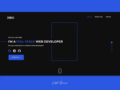 Jibola Portfolio site design designthinking uidesign uiuxdesign ux ui