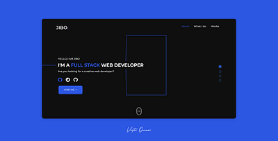 Jibola Portfolio site design designthinking uidesign uiuxdesign ux ui