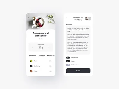 Recipes app blackberry direction food food and drink food app food illustration onboard recipe recipe app recipe book recipe card review reviews tumbler