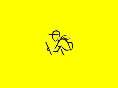 Hike hiker icon illustration illustrator outdoors sketch