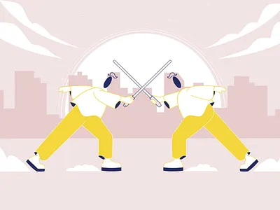 Star Wars Nielsjes art banner character character design design flatart illustration design illustrator poster design ui ux