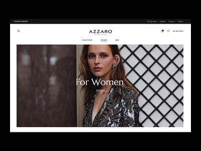 Fashion eCommerce website animation clean ui concept design desktop ecommerce fashion homepage interface landing micro interaction trending ui ui design ux ux design