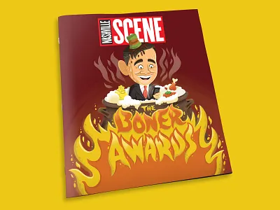 Nashville Scene Cover Illustration characterdesign cover editorial illustration nashville scene