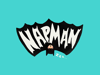 Napman batman funny illustration nap parody photoshop threadless