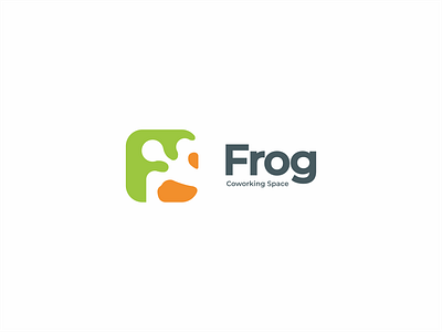 Frog logo concept brand branding design graphic illustration logo typography ui ux vector