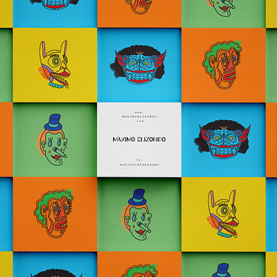 Máximo Brand. branding illustration logo type vectors