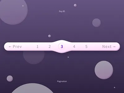 Daily UI Challenge Day #85 challenge dailyui day 85 design figma pagination ui ux web design