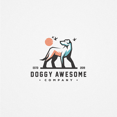 doggy logo brand branding character design designs dog doggy esport esports logo mascot masculine vintage