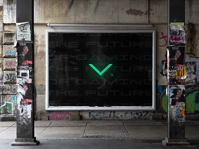 the future of gaming green modern neon colors playstaion ps5 urban
