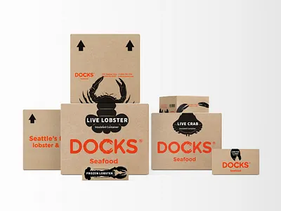Docks Packaging brand identity custom design icon illustration lettering logo packagingdesign typography