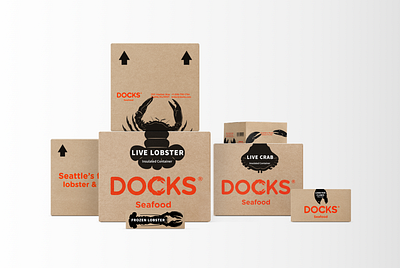 Docks Packaging brand identity custom design icon illustration lettering logo packagingdesign typography