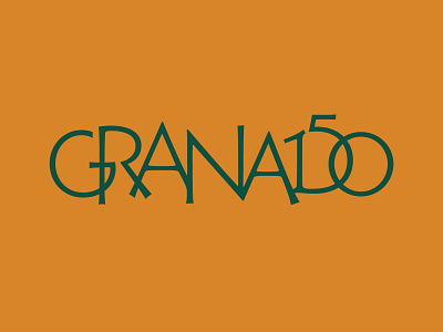 Granado Lettering Take 2 branding celebration design lettering logo logotype seal type typography