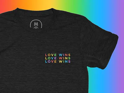 Love Wins apparel apparel design apparel graphics apparel mockup cotton bureau cottonbureau lgbt lgbtq lgbtqia love love wins shirt shirt design shirt mockup shirts