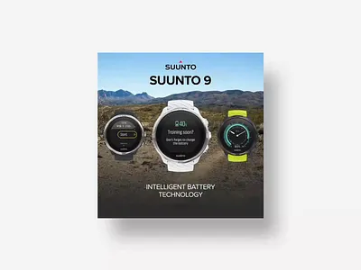 Social Ads for Suunto ads advertising banner ads branding europe facebook facebook ads finland instagram motion photography sale smart watch social ads sports static ads style suunto typography watch
