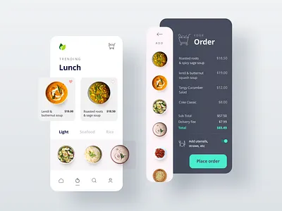 Food Delivery App app delivery app food app mobile product design ui ux