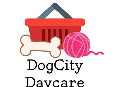 Dog City DayCare daycare design dog graphic design illustration logo logo design logo designer