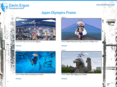 DavinErgun JapanOlympicsPromo Portfolio Page01 V01