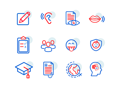 Iconos Jutta Tesche education english school icons set ui icons