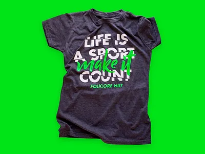 FOLKLORE HIIT agency composition design folklore graphic graphicdesign green neon colors print printlife printmaking prints screen print screen printing screenprint silkscreen tshirt tshirts type typography