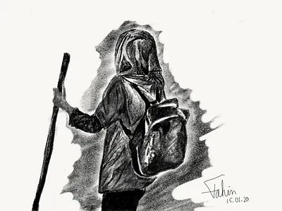 Digital art (Pencil Sketch) (Adobe Sketch) digitalart illustration pencil drawing pencil sketch