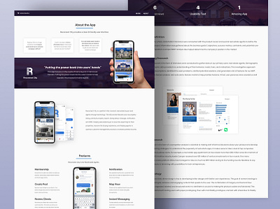 RC app branding design ui ux web website