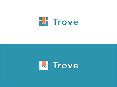 Trove branding design flat icon illustration logo typography ui ux vector