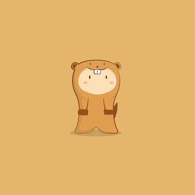 Gofer art cute illustration mascot