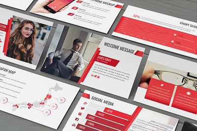 Beaureum - Modern Powerpoint Template business presentation clean finance investor lookbook minimal powerpoint template presentation simple slides