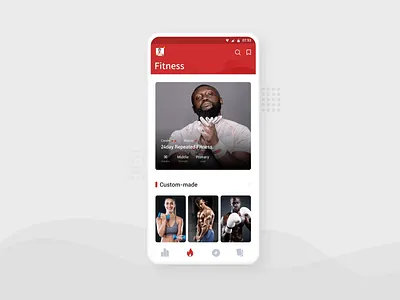 Personal Center page animation ui