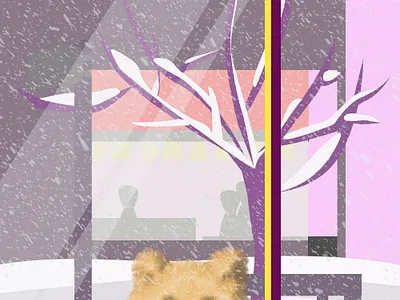Hello you adobe ae aftereffects animal animal art animation design doggie flat illustration vector vector art
