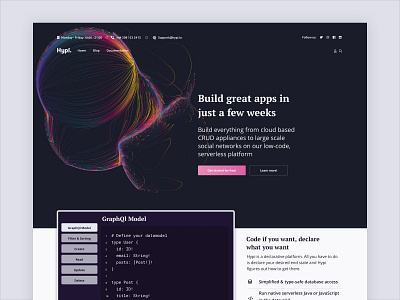 Hypi's Website Exploration design illustration typography ui ux web wireframes