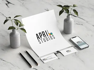 April Studios Logo Design branding design logo