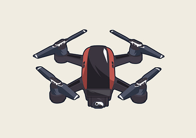 DJI Quadcopter design designoftheday graphicdesigner illustration illustrator vector vectorart vectorartist vectorartwork