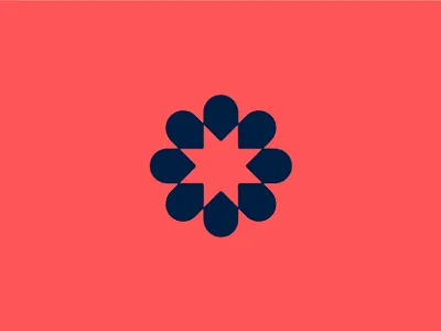 Star II abstract brand branding design freelance geometric identity logo logo design logo exploration logo inspiration logomark minimal negative space shine simple star star shape star symbol symbol