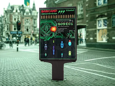 Semihalf / BAR CAMP meetings identification branding design icon illustration visualidentity