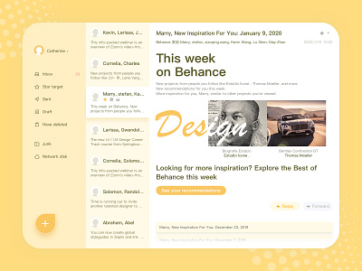 Would you like to send an email icon ui