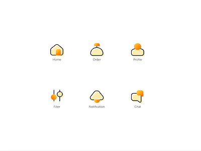 Icon Set branding design flatdesign icon icon set iconography illustration minimal pictogram ui vector