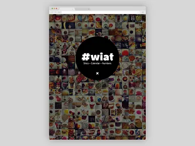 #wiat home page food website design