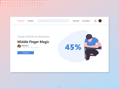 Course progress page. course design illustration minimalistic ui uidesign vector webdesign