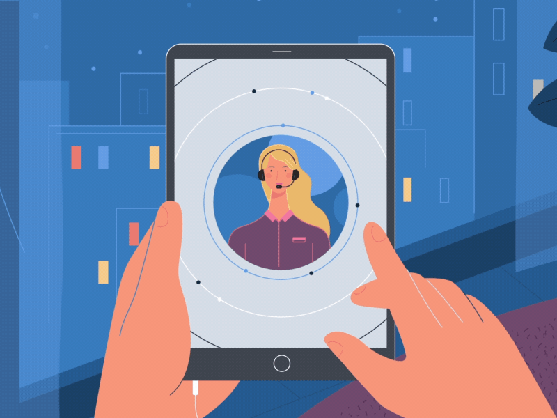 Talk to Me l Enter 2d animation character click flat gif hand illustration mobile motion motion design password ui ux vector