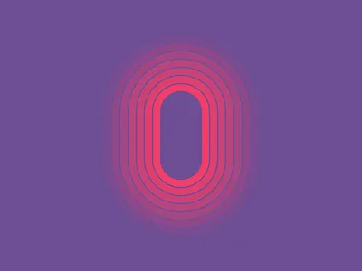 Zero graphic illustration minimal vector zero