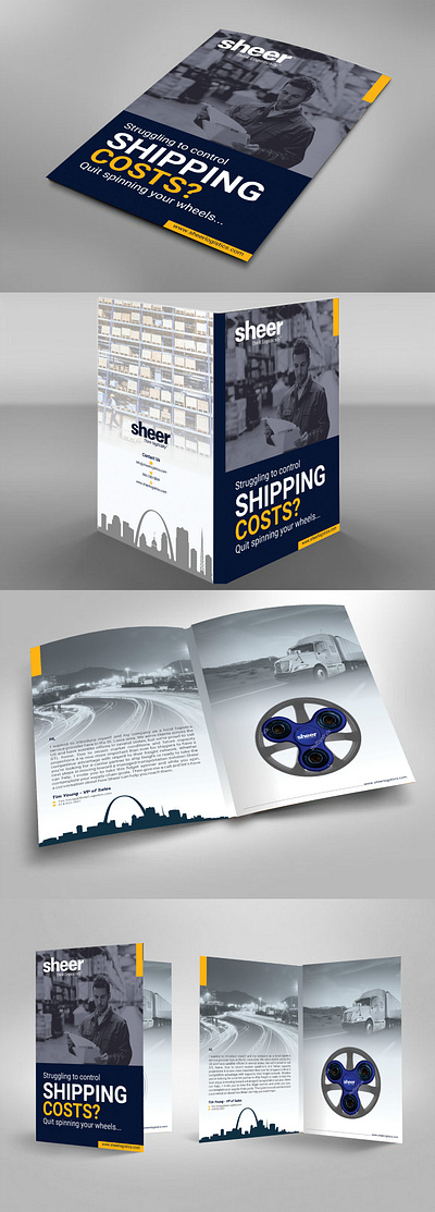 Sheer Logistics creative creative design design flyer design flyers graphicdesign graphics postcard design postcards vivekgraphicdesign