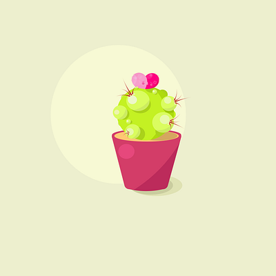 Cactus design illustration vector